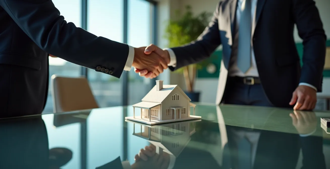 Incontro professionale in banca italiana per negoziazione mutuo