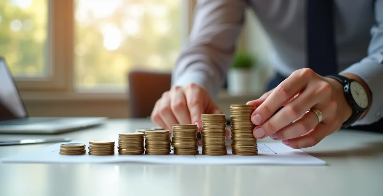 Visualizzazione della crescita di un piano di accumulo nel tempo