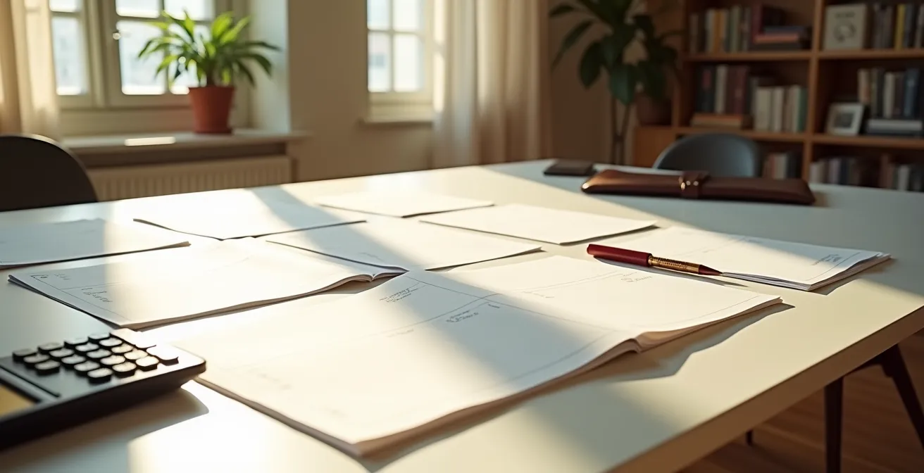 Preparazione dei documenti e mezzi di pagamento per il rogito notarile